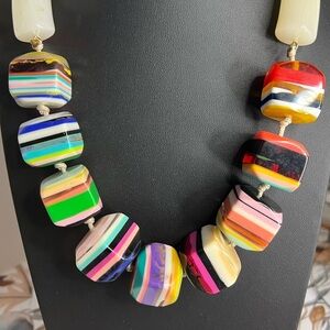 Monique Leshman Janiero Resin Necklace D15
